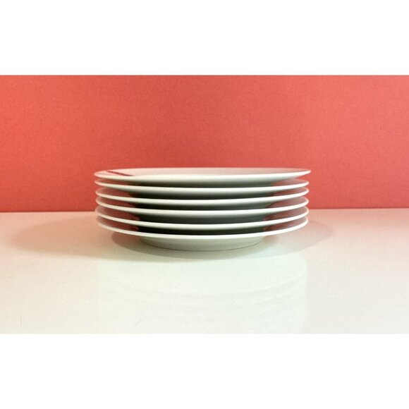 Crate and Barrel Tidbit Plates by Nancy Green ~ Assorted Food Theme ~ EUC - Picture 9 of 9